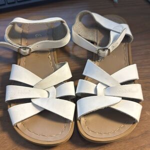 Saltwater Original Sandal - White Leather